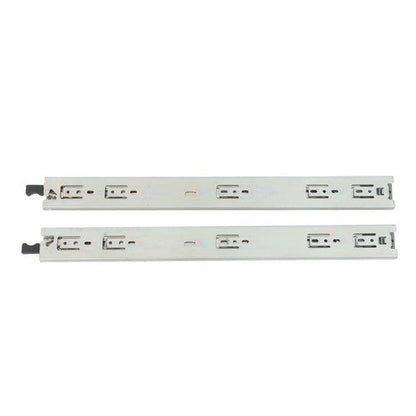 1 Pair of 20In Locking Drawer Slides Full Extension & Lock 150 lb Load Capacity