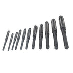 Adjustable 11Pcs Hand Reamers A-K, H4-H14, 15/32 to 1-1/2, HSS 6 Blades