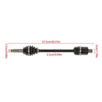 Rear Left/Right CV Axle Drive Shaft For Polaris Crew 800 4X4 4X4 EFI 10-14