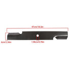 3 PK 91-622 Black Blades fits 52" Scag 482462 482878 48108 21227S 481711