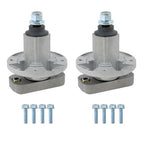 2PK Spindle Assembly For John Deere L100 L105 L107 42" 48" Deck GY20785 GY20050