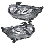 Headlight Fit For Honda Civic 2016-2020 Headlamps Driver + Passenger Side Pair