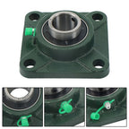 6Pcs UCF205-16 Pillow Block Flange Bearing 1" Bore Solid Base Self Aligning
