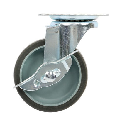 8 Pack 3 Inch Universal Caster Wheels Heavy Duty Casters with Side Brake Grey