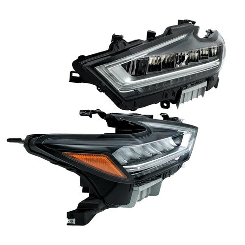 Fit For Nissan Maxima 2019 2020 2021 Front LED 1 Pair Headlights Assembly Set