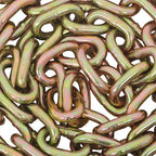 Binder Transport Chain G80 Steel 7100Lbs Tow Chain 3/8In × 20FT With Grab Hooks