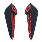 Left Right For 2022 2023 Toyota GR86 Front Bumper Canard Matte Black Pair