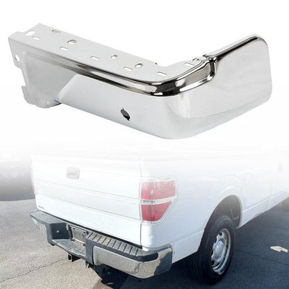 For Ford F-150 2009-2013 2014 Rear Right Bumper Face Bar W/Park Assist Chrome