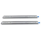 1 Pair With Lock Heavy Duty Drawer Slides 28 Inch 500 Lbs Extension Rails Rail