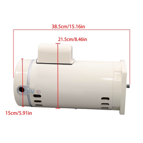 355010S 1HP Replacement Motor Energy Efficient Pool Pump Motor WFE-4 WFE-26 56Y
