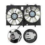 Radiator Condenser Cooling Fan Assembly For Toyota Sienna Lexus RX350 2011-2016