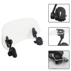 New Moto Windshield Extension Universal Adjustable Clip-on Windscreen Extender