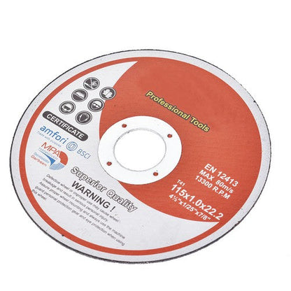 100 Pack 4-1/2"x.040"x7/8" Cut-off Wheel - Metal & Stainless Steel Cutting Discs
