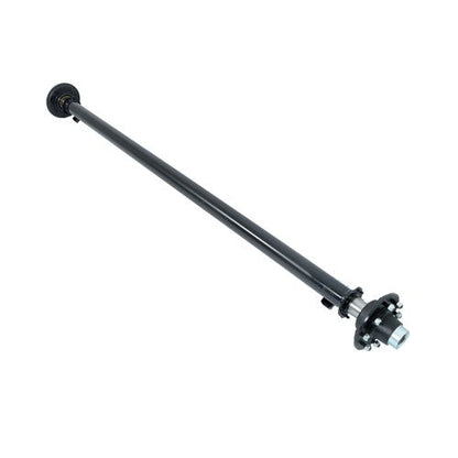 For 7000lbs 7k TK Trailer Axle 8 lug-6.5" 89" HF 74" Spring Center New