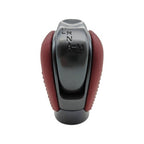 Shifter Shift Lever Knob Red Black Leather for 2008-2016 for Nissan GTR R35