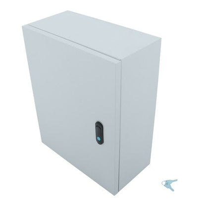 Steel Enclosure, 20 × 16 × 8" NEMA 4X Electrical Box, IP56 Waterproof Outdoor