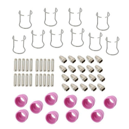 60pcs Plasma Cutter Torch Consumables Kit for SG-55, AG-60, WSD-60 CUT50 60Amp