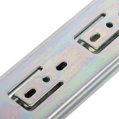 1 Pair of 22In Locking Drawer Slides Full Extension & Lock 150 lb Load Capacity