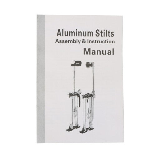 Aluminum Drywall Adjustable Height Stilts Tool For Painter Taping Red 24"-40"