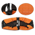 Front&Rear Seat Covers For Yamaha Drive/Drive 2 2007-UP Golf Cart Orange New