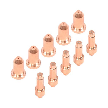 10Pcs Plasma Electrode 249926 Tip 249928 Nozzle for Miller XT40 XT30 XT30C Torch