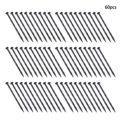 Edging Nails Garden Anchoring Spikes 8 Inch 60 Pcs Plastic Spiral Landscape