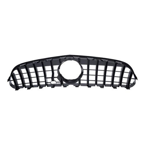 For 2015-2017 Mercedes Benz W217 S500 S550 GT Front Bumper Grille Glossy Black