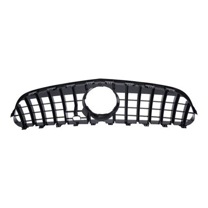 For 2015-2017 Mercedes Benz W217 S500 S550 GT Front Bumper Grille Glossy Black