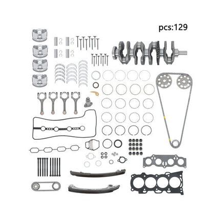 Engine Rebuild Overhaul Kit Crankshaft Rods Timing For Toyota Camry 2002-2009