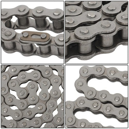 #40 Roller Chain x 5 feet + 2 Connecting Links