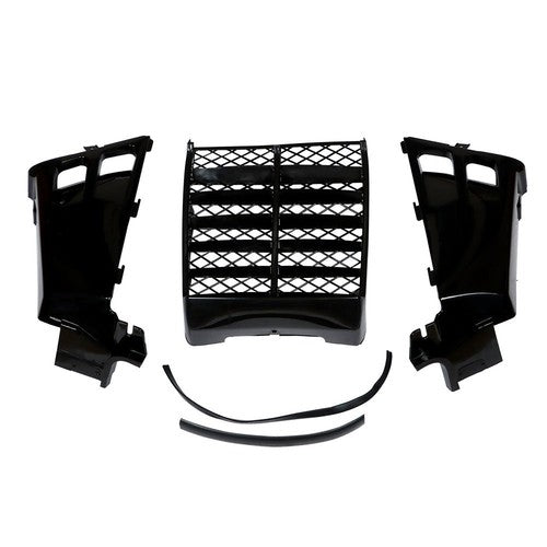 Plastic Gas Tank Side Cover & Grill For Yamaha Banshee 350 1987-2005 2006 Black