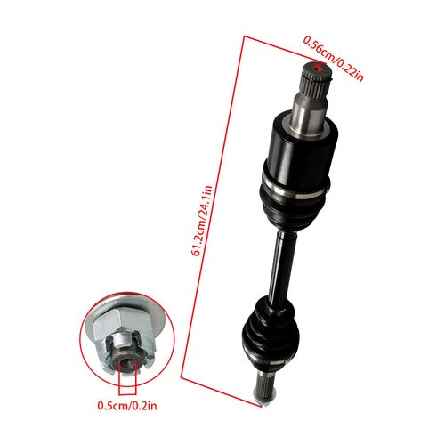 Fit For Polaris RZR 800 2008-2013 1332884 Rear Left/Right CV Axles Drive Shaft