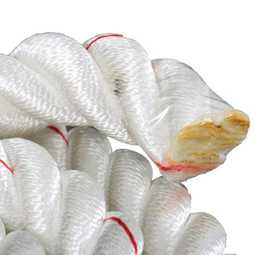 1"×120ft Double Braid Polyester Rope 3400lbs Breaking Strength Strong Pulling