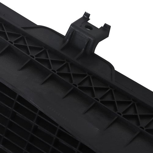 For 2014-2016 Chevy Malibu Black Plastic Front Bumper Grille Shutter W/O Motor