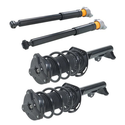 4PCS Front Complete Struts Rear Shocks 501798019 For Mercedes E350 2010-2014 RWD