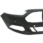 Grille + Front Bumper Combo Plastic Primered For 2013 2014 2015 2016 Ford Fusion