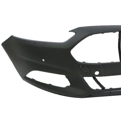 Grille + Front Bumper Combo Plastic Primered For 2013 2014 2015 2016 Ford Fusion