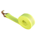 8-Pcs 2" x 15 Ft Ratchet Straps With J Hook 5000 Lbs Heavy Duty Tie Downs