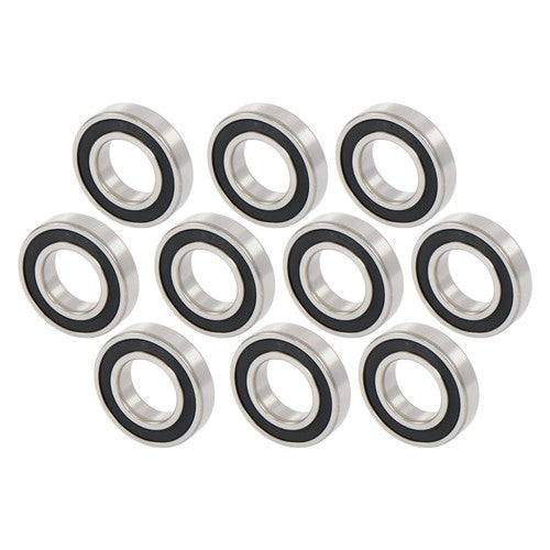 10Pcs 6209-2RS Deep Groove Ball Bearings 45mm Inner Dia 85mm OD 19mm Bore Sealed