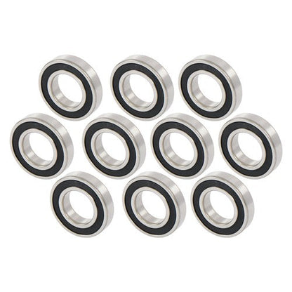 10Pcs 6209-2RS Deep Groove Ball Bearings 45mm Inner Dia 85mm OD 19mm Bore Sealed