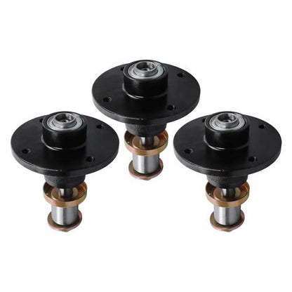 796235 796235X 3 Pcs Lawn Mower Spindle For Hustler Super Z ATZ 52" 60" 72" Deck