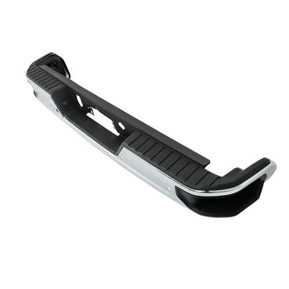 Steel Chrome Rear Bumper With Sensor Holes For Silverado/Sierra 1500 2019-2023