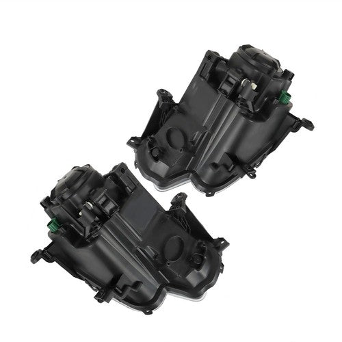 Left + Right Side Front Headlights Headlamps For Jeep Cherokee 2014-2018 Clear