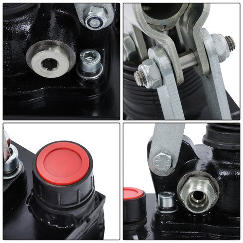 1.5 CID Hydraulic Hand Pump With Release Knob Single Acting Cylinder
