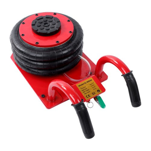 For Car SUV Lifting RED Triple Bag Air Jack 3 Ton/6600 lb Pneumatic Jack