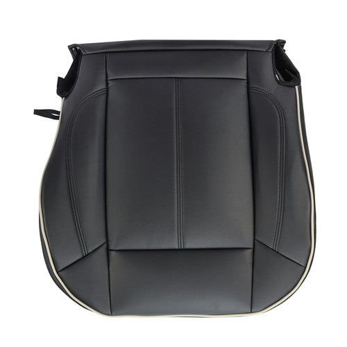 NEW Black Leather For Hummer H3 2006-2010 Driver&passenger Bottom Seat Cover