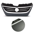 For 2009-2012 VW Volkswagen Passat CC Front Bumper Upper Grille Black Chrome