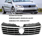 Fits 2013-2017 VW Volkswagen CC Front Upper Radiator Grille Grill 3C8853651AARYP