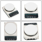 Digital Display Magnetic Hotplate Stirrer with Bracket Temp Probe Temp 310℃ 3L
