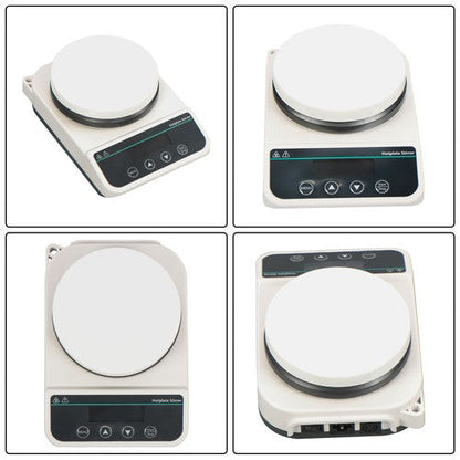 Digital Display Magnetic Hotplate Stirrer with Bracket Temp Probe Temp 310℃ 3L